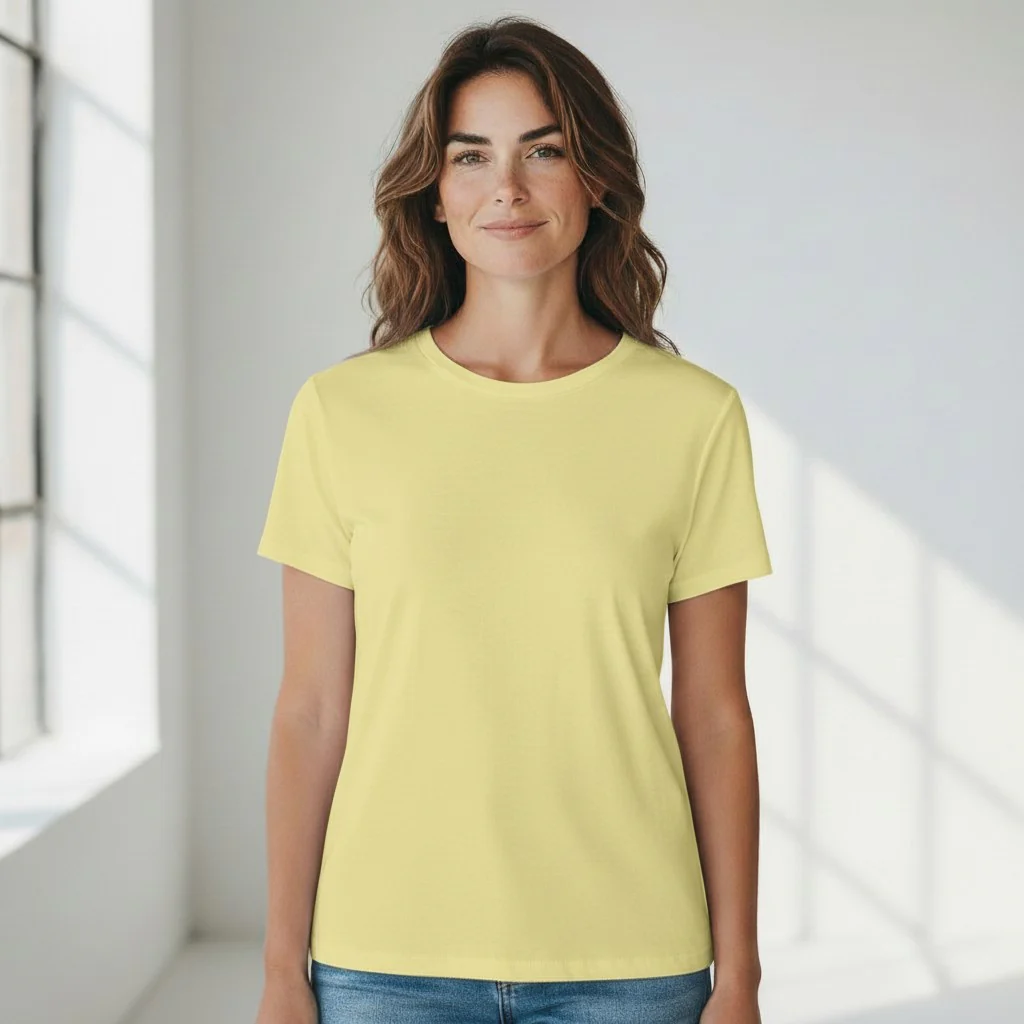 gele t-shirt