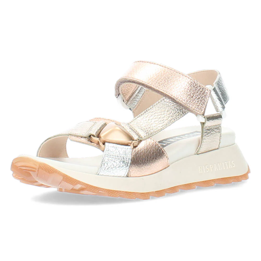 Goud/Zilveren sandalen