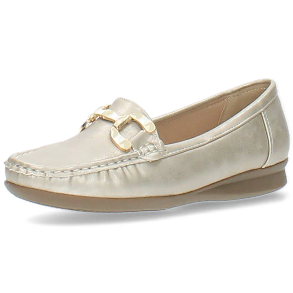gouden mocassin