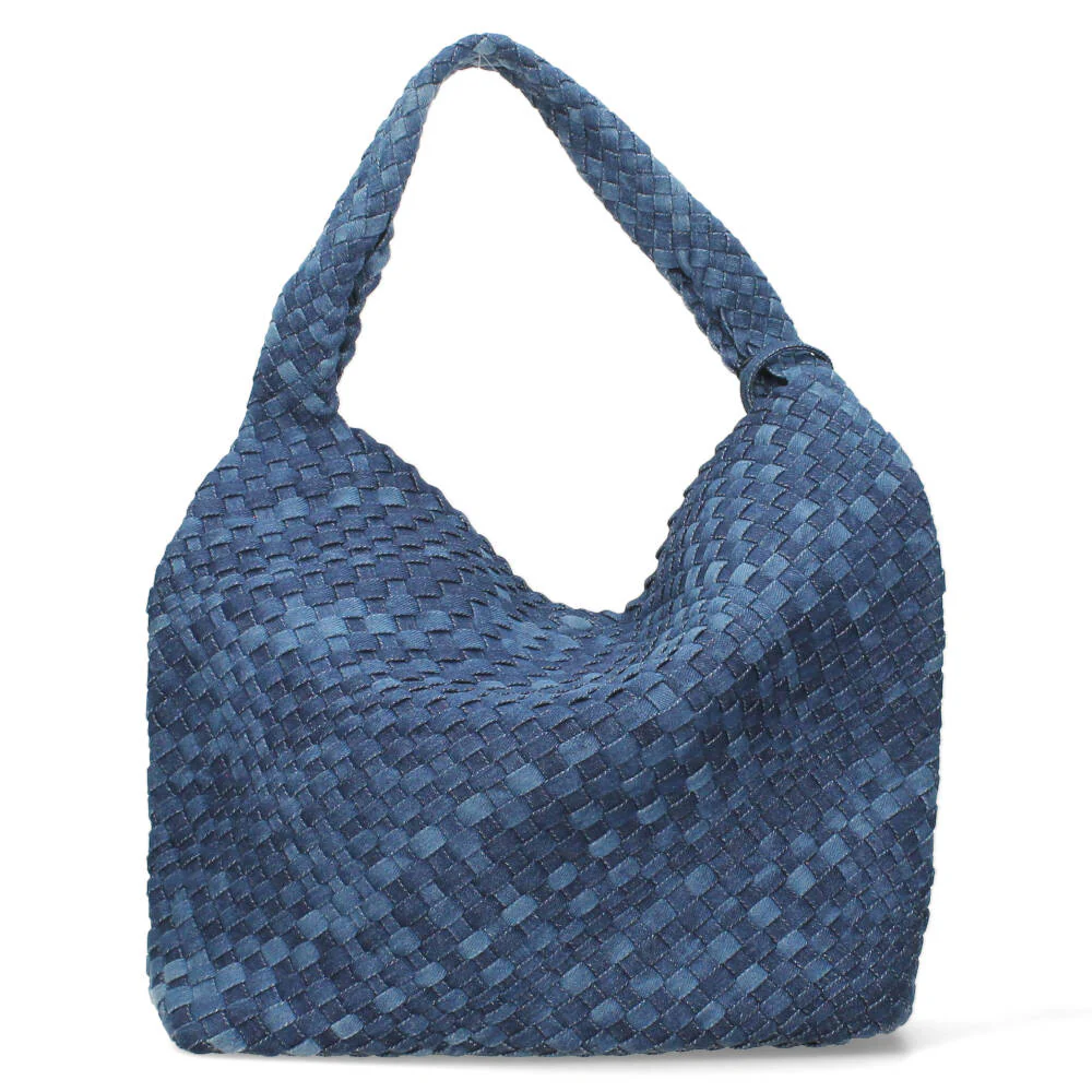 Jeansblauwe shopper - Image 2