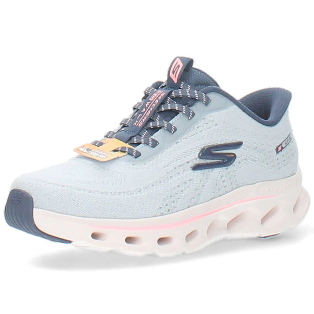 lichtblauwe sneaker