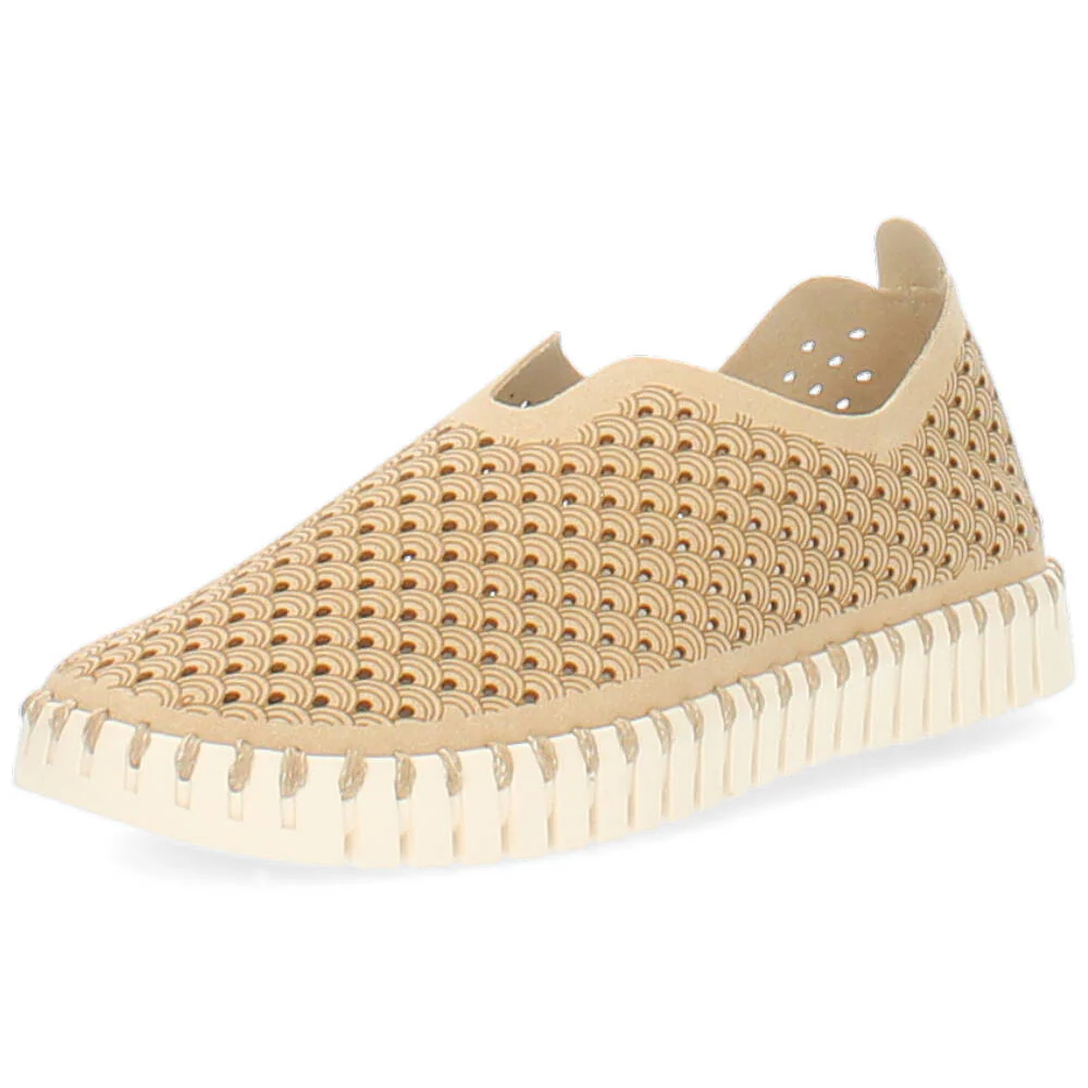 lichtbruine slip-on
