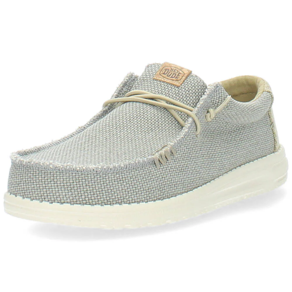 lichtgrijze sneaker