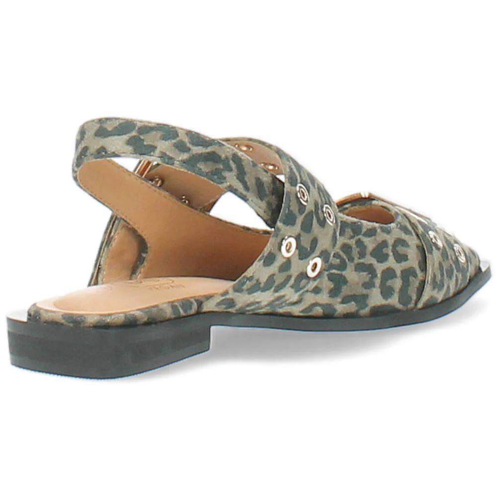 luipaarprint slingback - Image 4