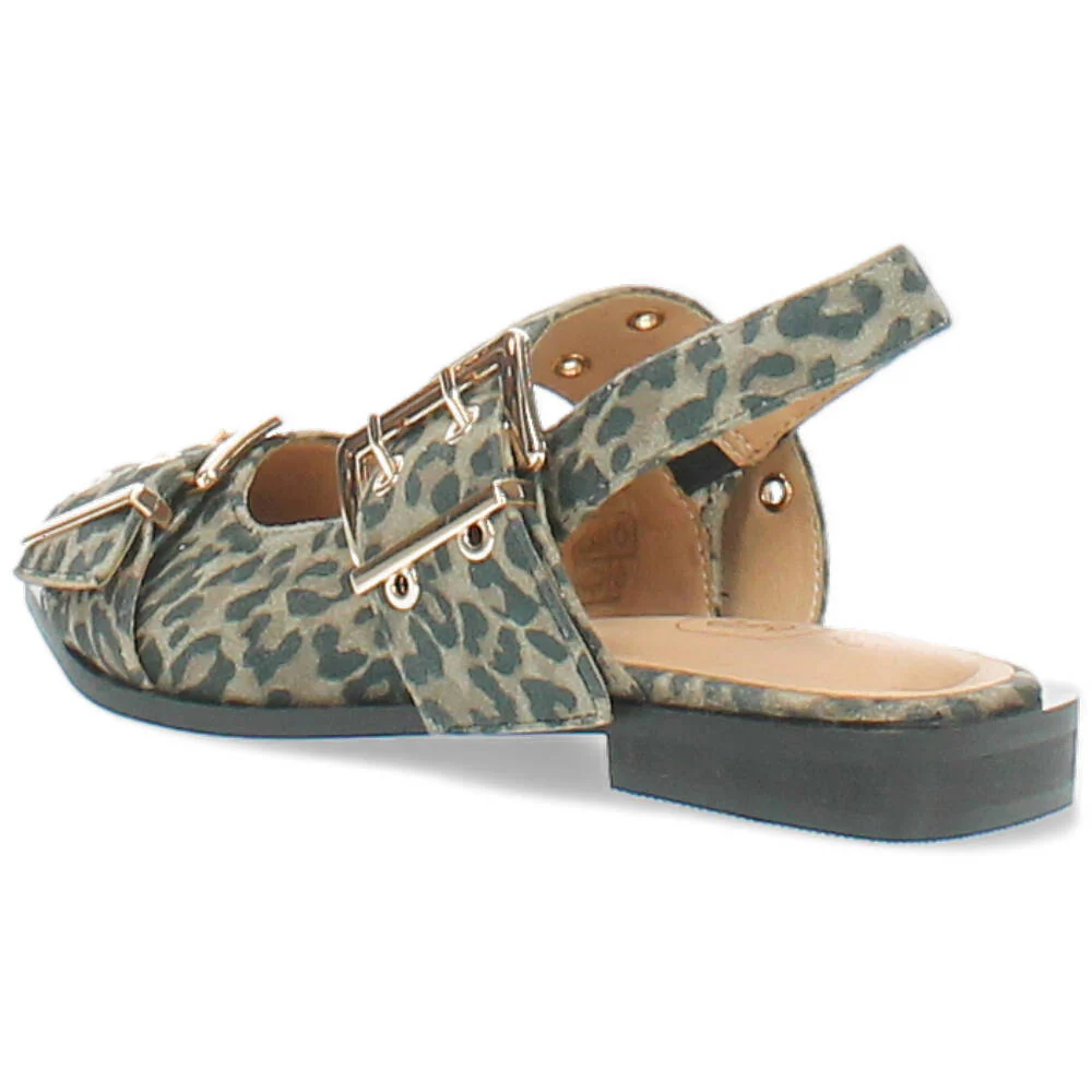 luipaarprint slingback - Image 5