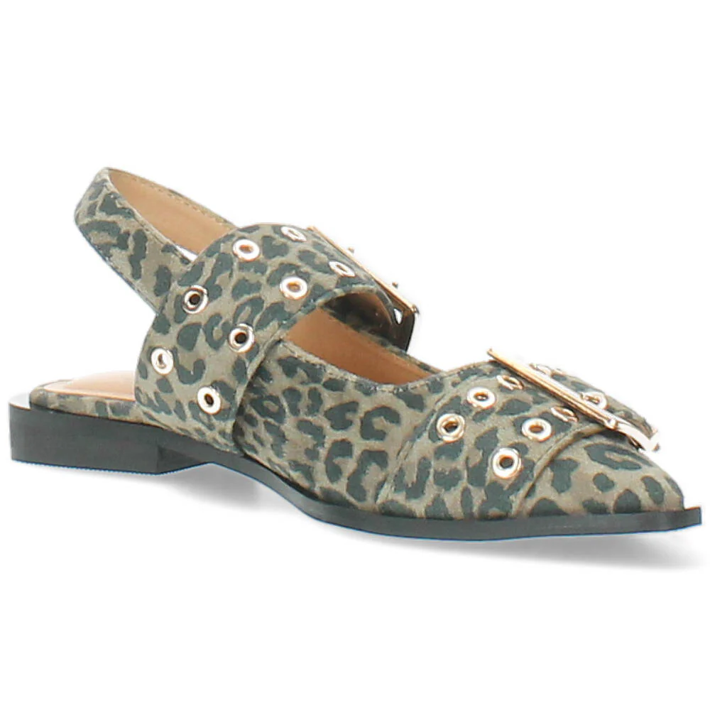 luipaarprint slingback - Image 6