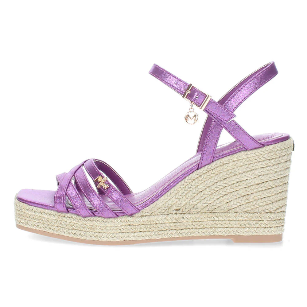 Metallic paarse sandalen - Image 5