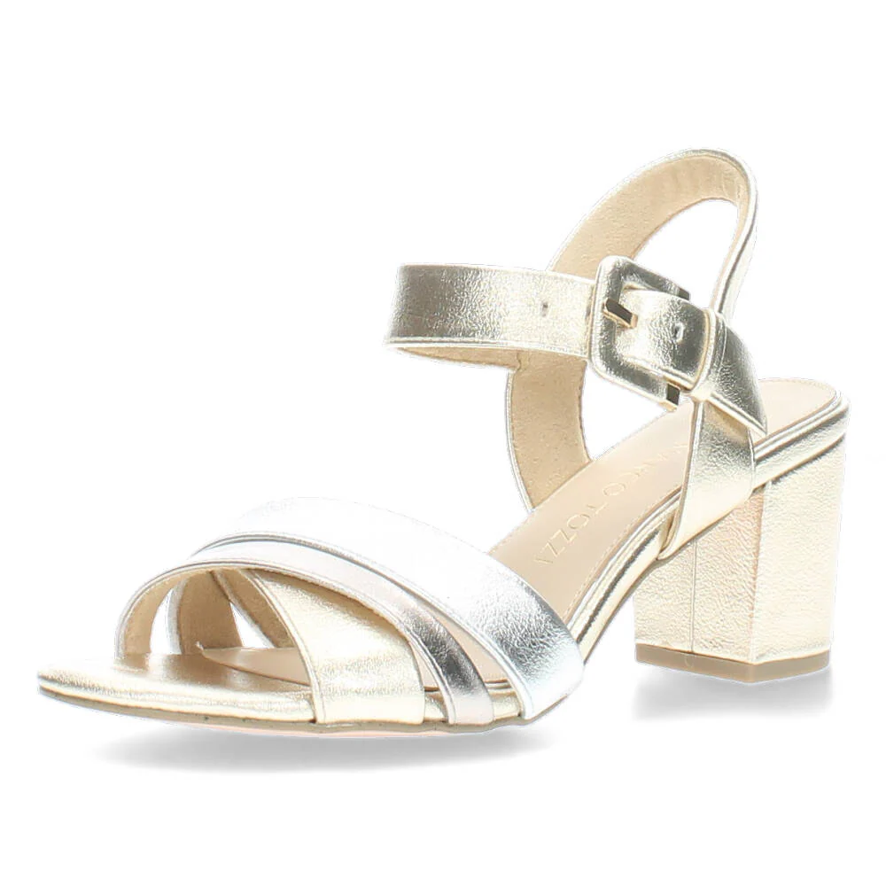 Metallic sandalen