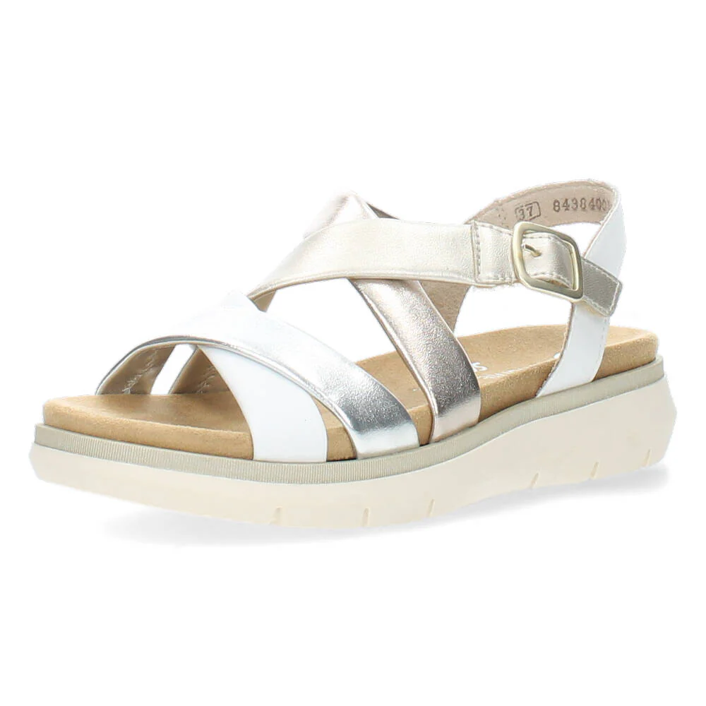 Metallic sandalen