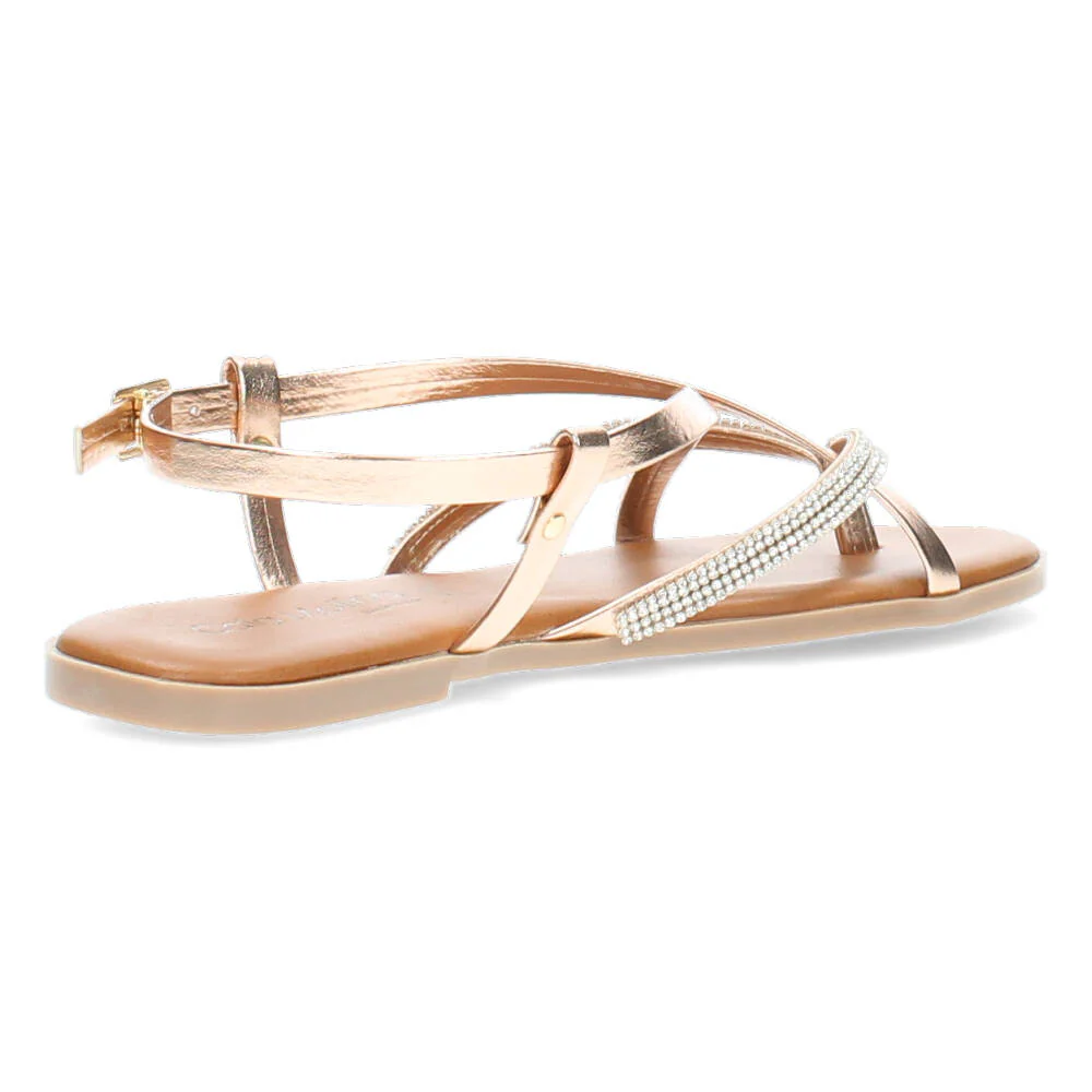 Rosé gouden sandalen - Image 3