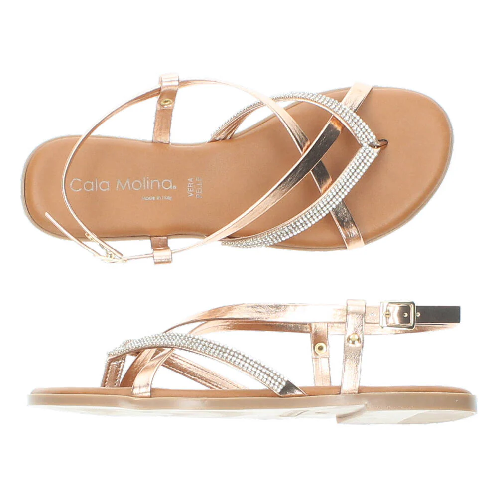 Rosé gouden sandalen - Image 6