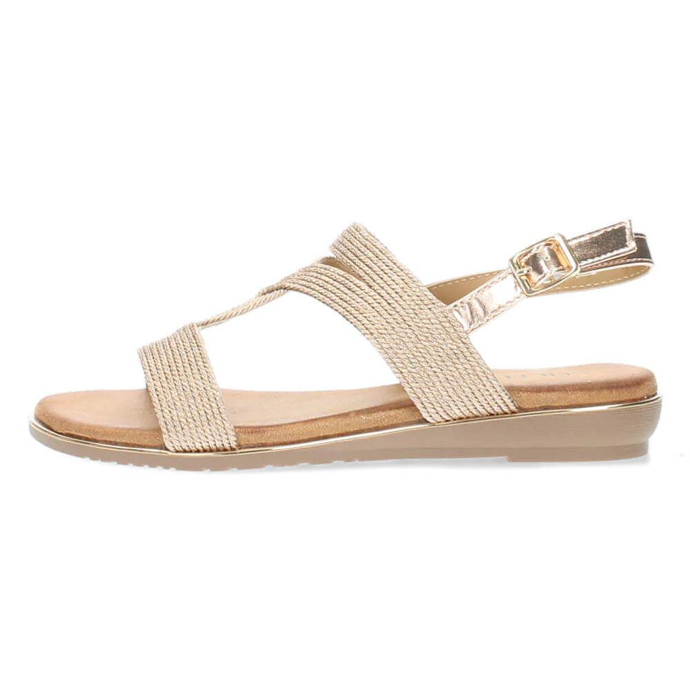 Rosé gouden sandalen - Image 5