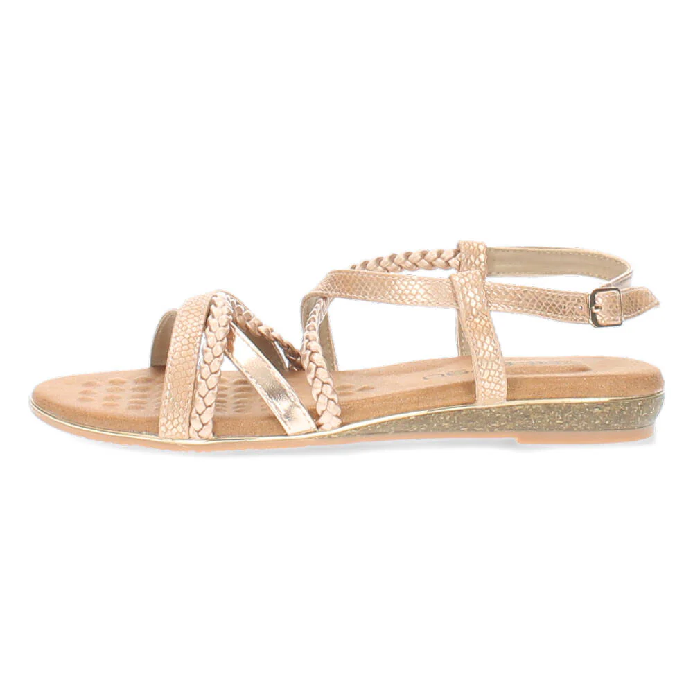 Rosé gouden sandalen - Image 5