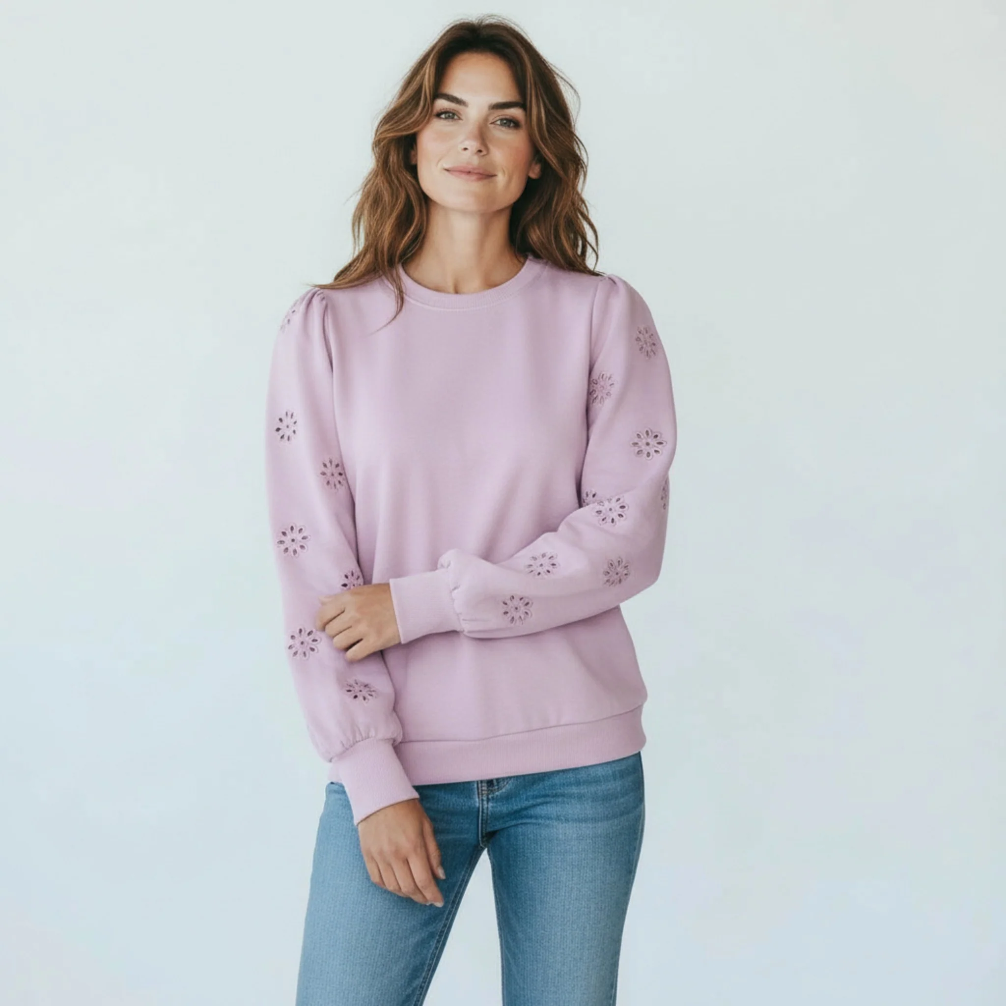 roze trui