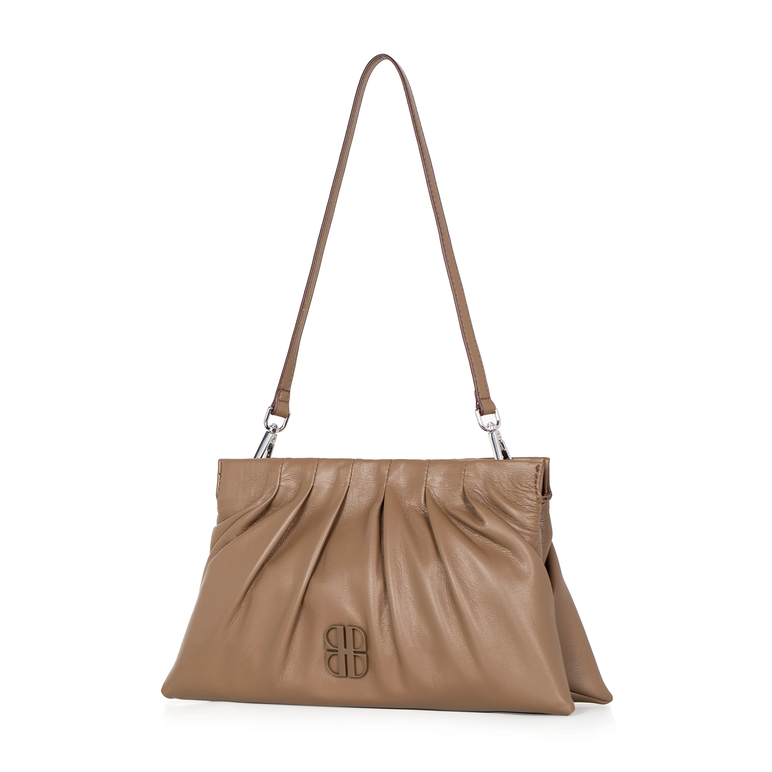 Taupe handtas - Image 2