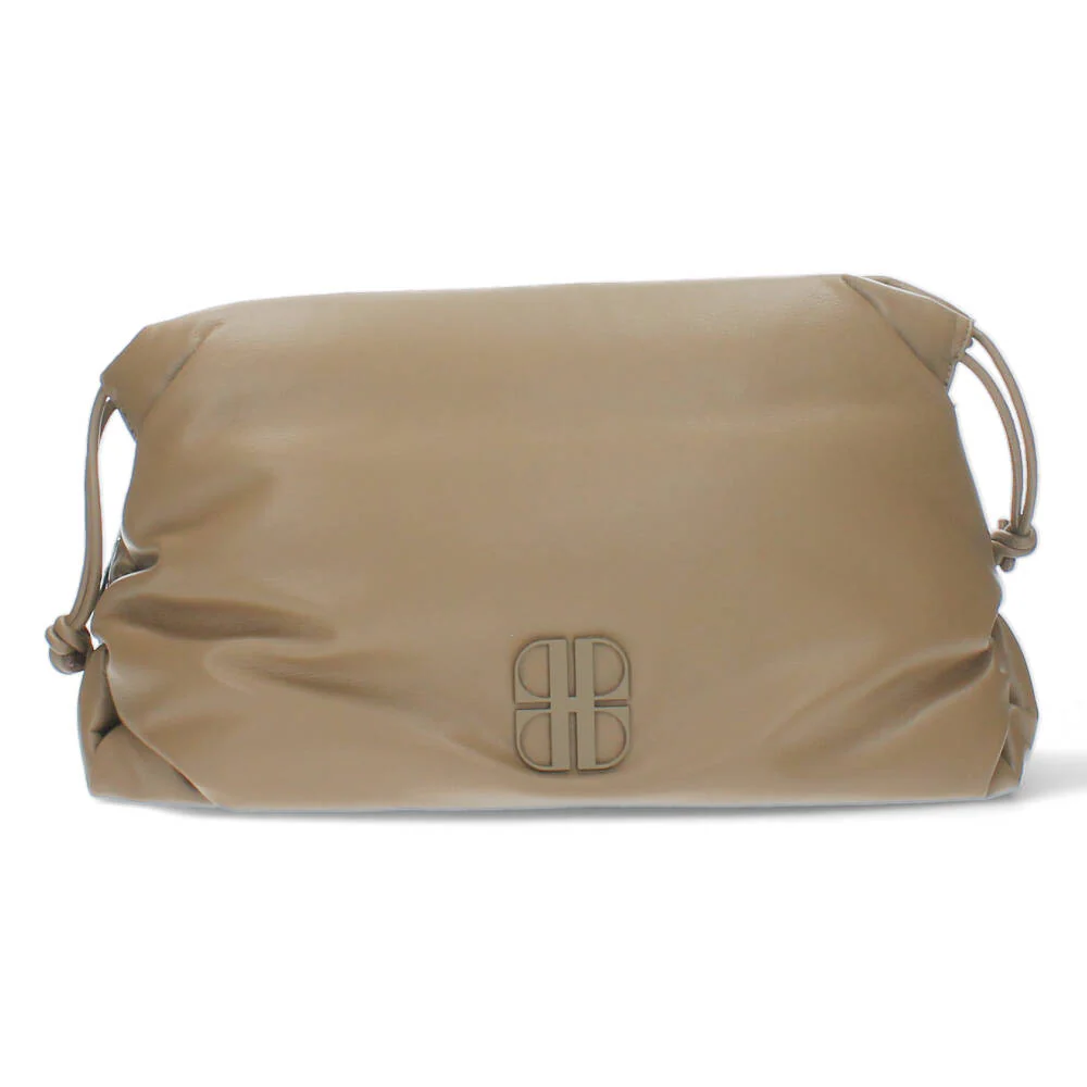 Taupe schoudertas - Image 2