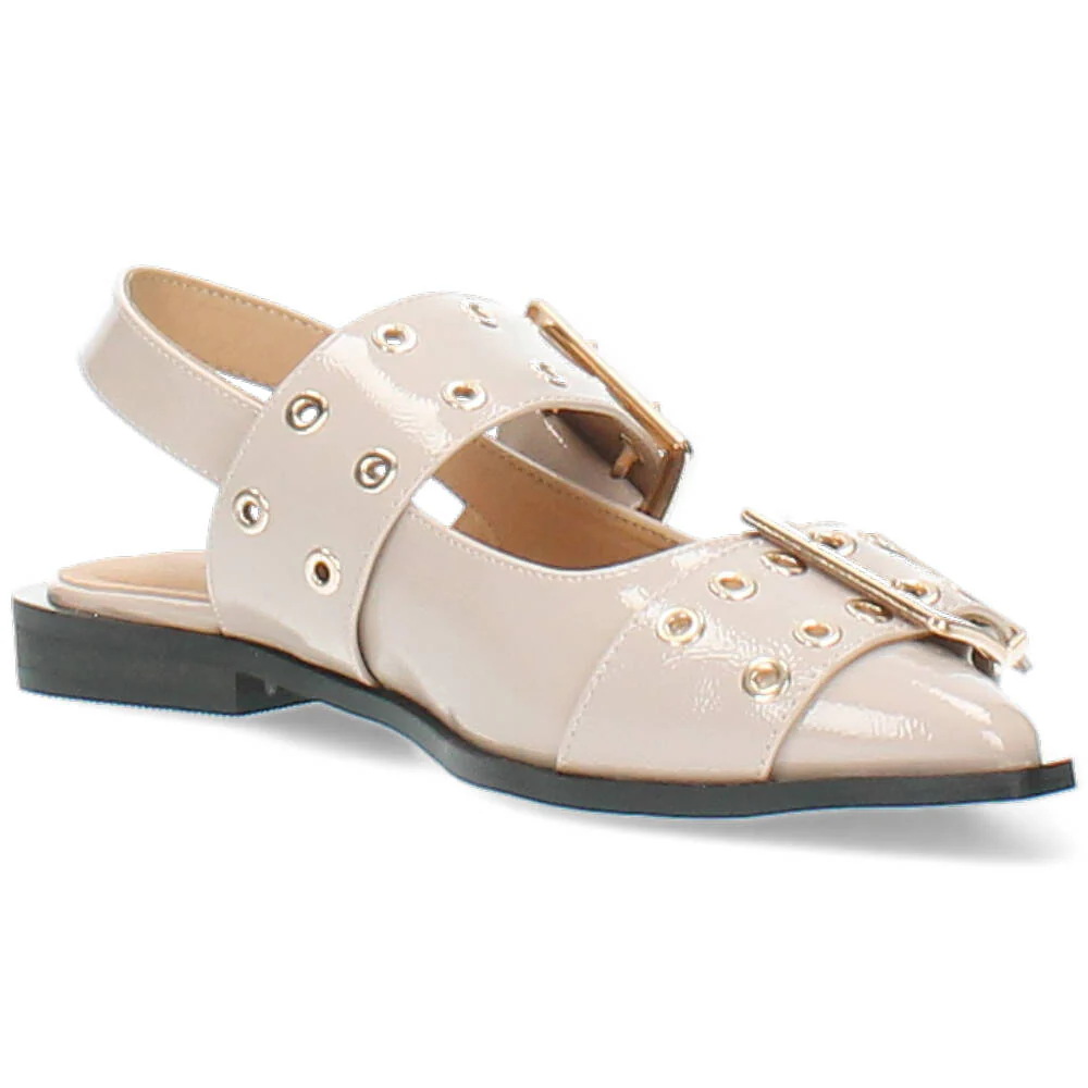 taupe slingback - Image 6