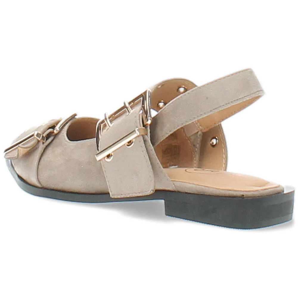 taupe slingback - Image 3