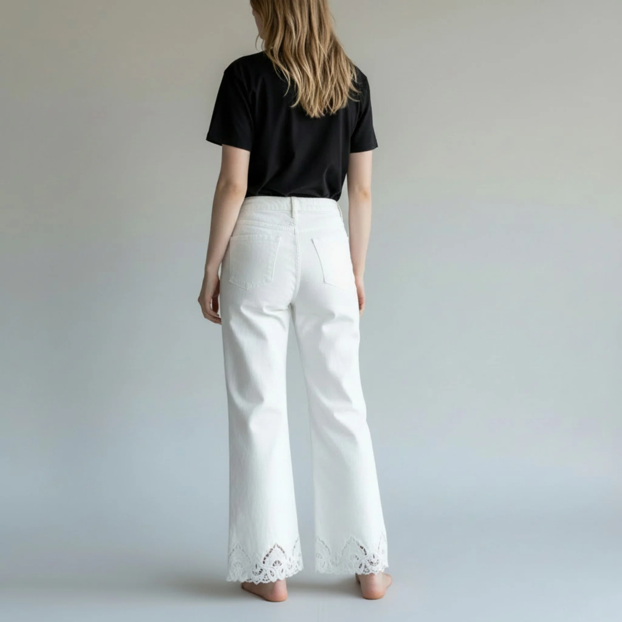 witte jeansbroek - Image 2