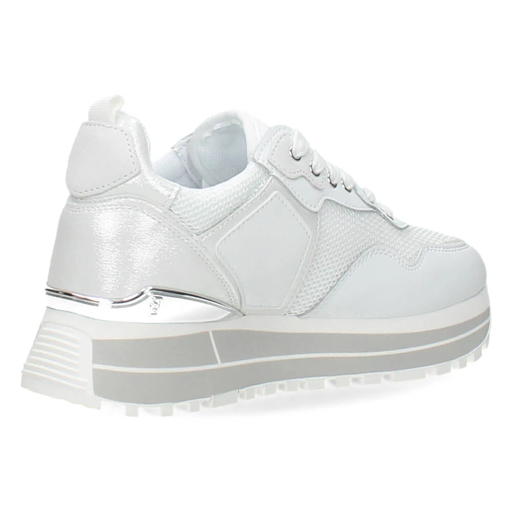 Witte plateau sneakers - Image 3