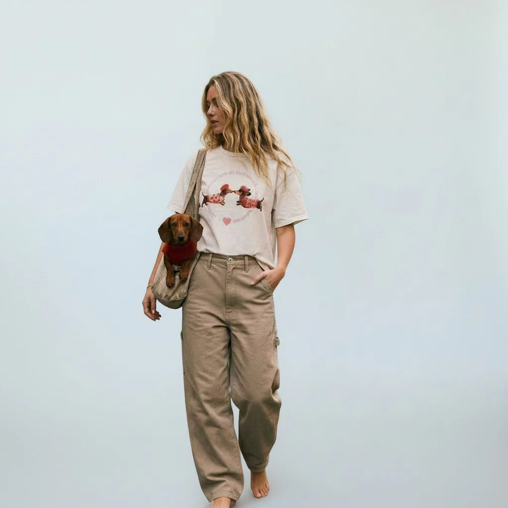 witte t-shirt