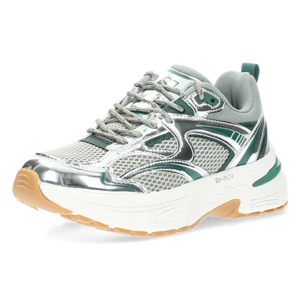 Zilveren sneakers