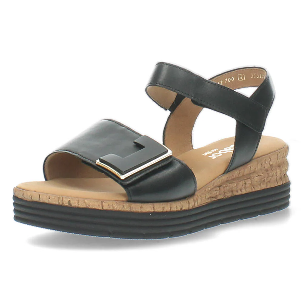 Zwarte sandalen