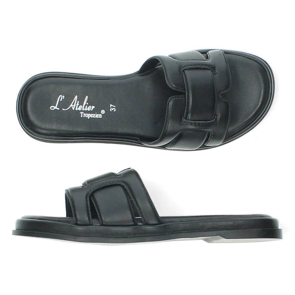 Zwarte slippers - Image 6