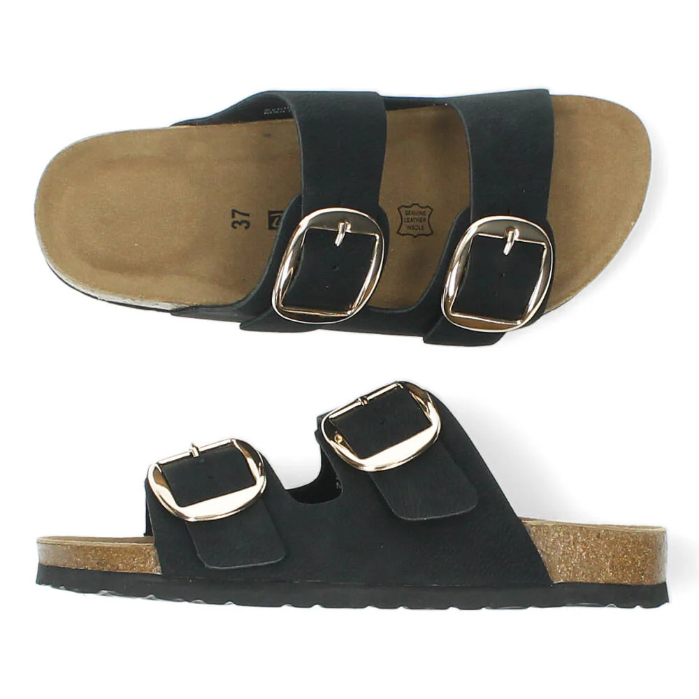 Zwarte slippers - Image 6